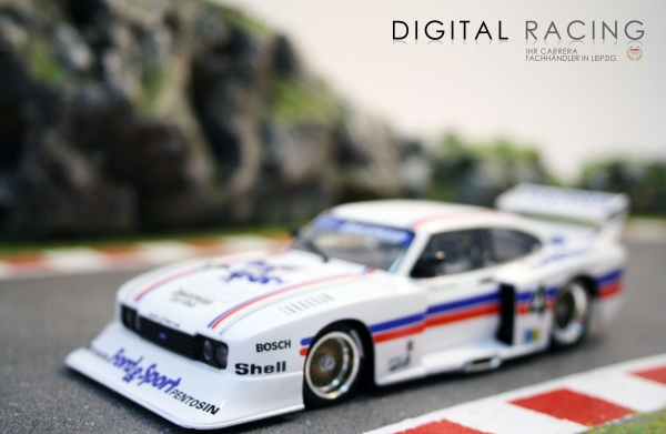 Carrera Digital 132 Ford Capri Zakspeed Turbo No.4 Lili Reisenbichler