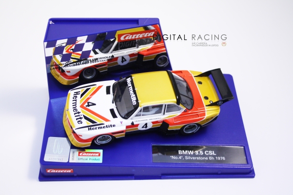Carrera Digital 132 BMW 3.5 CSL &quote;No.4&quote; Silverstone 6h 1976
