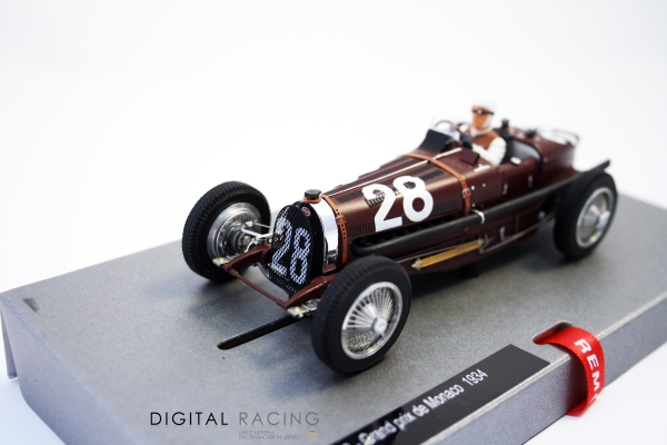 Le Mans Miniature Bugatti Typ 59 Nr.28 Monte Carlo 1934