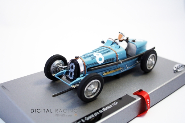 Le Mans Miniature Bugatti Typ 59 Nr.8 Monte Carlo 1934