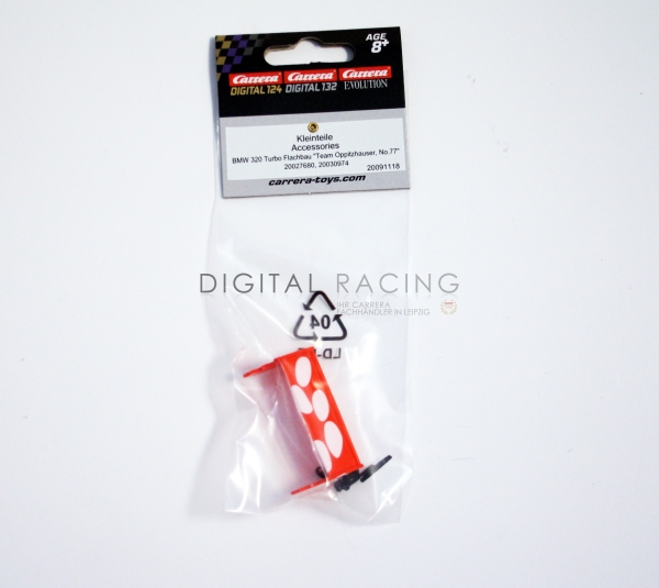 Kleinteile für BMW 320 Turbo Flachbau &quote;Team Oppitzhauser No.77&quote; (30974)