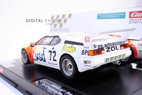 Carrera Digital 124 BMW M1 Procar &quote;BMW Zol'Auto No.72&quote; 24h 1981