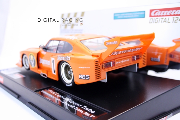 Carrera Digital 124 Ford Capri Zakspeed Turbo Jägermeister Racing Team No.1