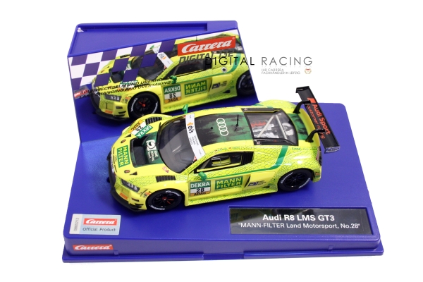 Carrera Digital 132 Audi R8 LMS GT3 &quote;MANN-FILTER Land Motorsport No.28&quote;