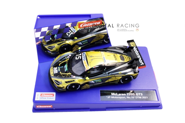 Carrera Digital 132 McLaren 720S GT3 &quote;JP-Motorsport No.15&quote;, DTM