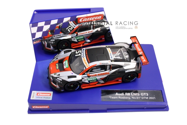 Carrera Digital 132 Audi R8 LMS GT3 Team Rosberg No.51 DTM