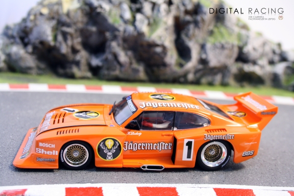 Carrera Digital 132 Ford Capri Zakspeed Turbo Jägermeister Racing Team No.1