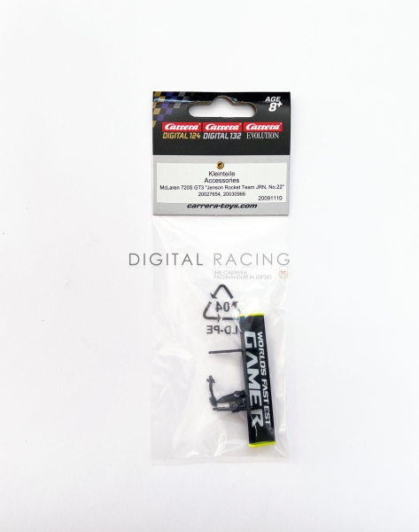 Kleinteile für McLaren 720S GT3 &quote;Jenson Rocket Team JRN No.22&quote;
