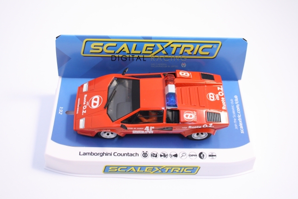 Scalextric Lamborghini Countach - 1983 Monaco GP Safety Car