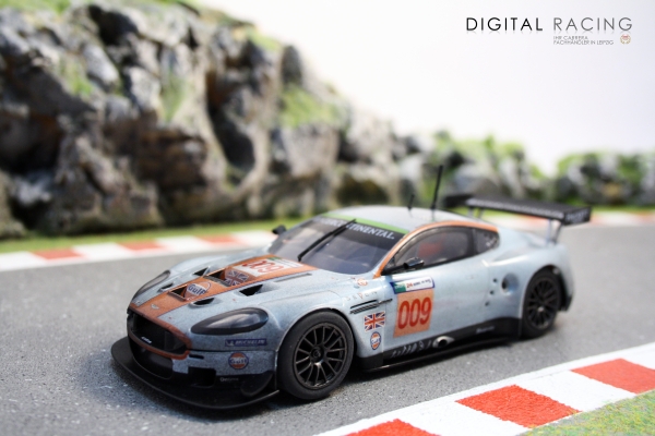Scalextric Aston Martin DBR9 - Gulf Edition - ROFGO 'Dirty Girl'