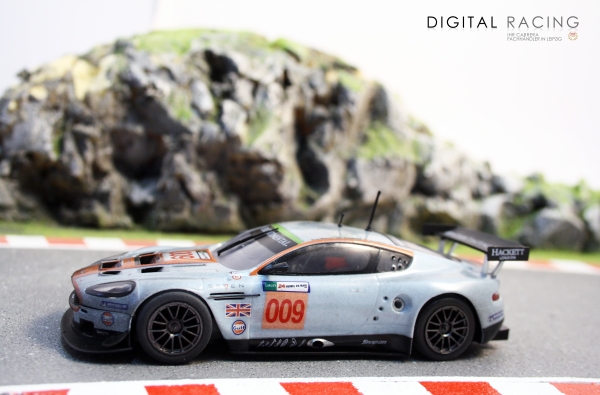Scalextric Aston Martin DBR9 - Gulf Edition - ROFGO 'Dirty Girl'