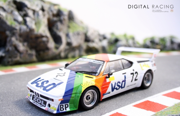 Carrera Digital 132 BMW M1 BMW ZolAuto No.72 24h 1981