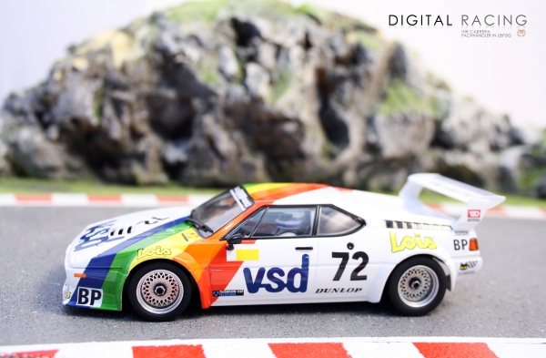 Carrera Digital 132 BMW M1 BMW ZolAuto No.72 24h 1981