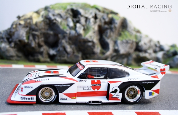 Carrera Digital 132 Ford Capri Zakspeed Turbo &quote;Würth-Zakspeed-Team No.2&quote;
