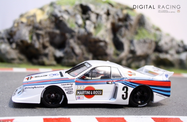 Carrera Digital 132 Lancia Beta Montecarlo Turbo Lancia Martini Racing No.3