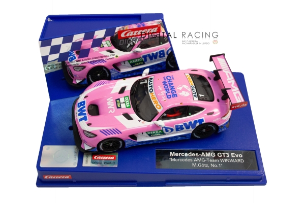 Carrera Digital 132 Mercedes-AMG GT3 Evo &quote;Mercedes-AMG Team Winward M.Götz No.1&quote;