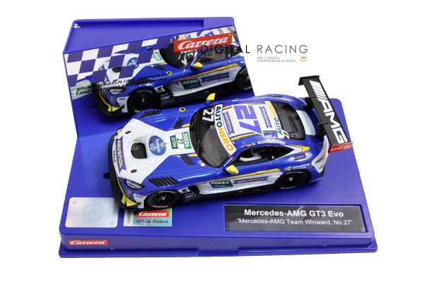 Carrera Digital 132 Mercedes-AMG GT3 Evo &quote;Mercedes-AMG Team Winward D.Schumacher No.27&quote;