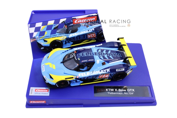 Carrera Digital 132 KTM X-BOW GTX &quote;Felbermayr No.724&quote;