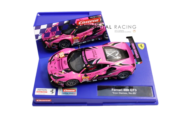 Carrera Digital 132 Ferrari 488 GT3 Iron Dames No.85“