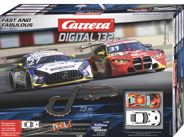 Carrera Digital 132 Startset &quote;Fast and Fabulous&quote;