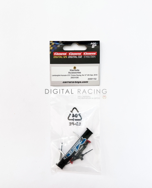 Kleinteile für Lamborghini Huracán GT3 &quote;Ombra Racing No.12&quote; Spa 2019