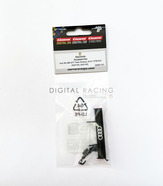 Kleinteile für Audi R8 LMS GT3 &quote;Team Rosberg No.51&quote; DTM