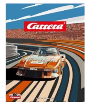 Carrera Retro Blechtafel 60 Jahre Carrera - Version 5