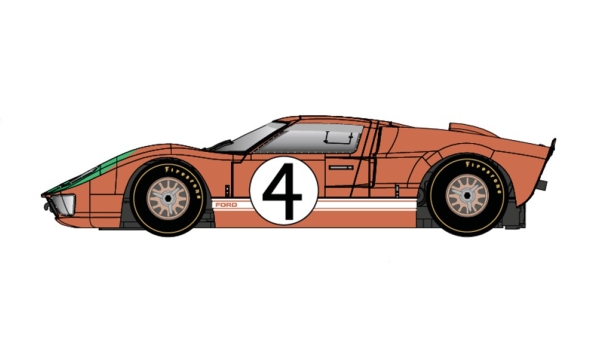 BRM 1:24 GT40 Mk.II No. 4