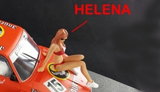 Sideways Figur Promo Girl Helena