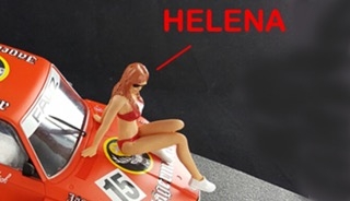 Sideways Figur Promo Girl &quote;Helena&quote;