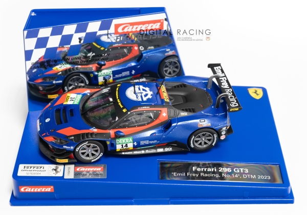 Carrera Digital 132 Ferrari 296 GT3 &quote;Emil Frey Racing No.14&quote; DTM 2023