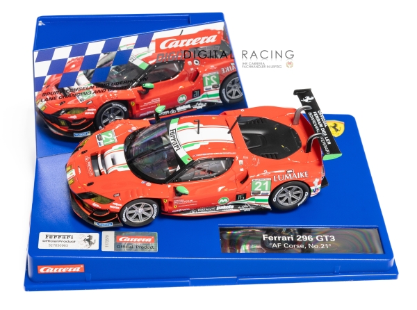 Carrera Digital 132 Ferrari 296 GT3 &quote;AF Corse No.21&quote;