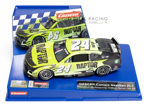 Carrera Digital 132 NASCAR Camaro NextGen ZL1 &quote;Hendrick Motorsports William Byron No.24&quote;