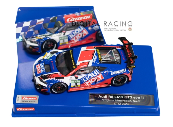 Carrera Digital 132 Audi R8 LMS GT3 evo II &quote;Engstler Motorsport No.8&quote; DTM 2023