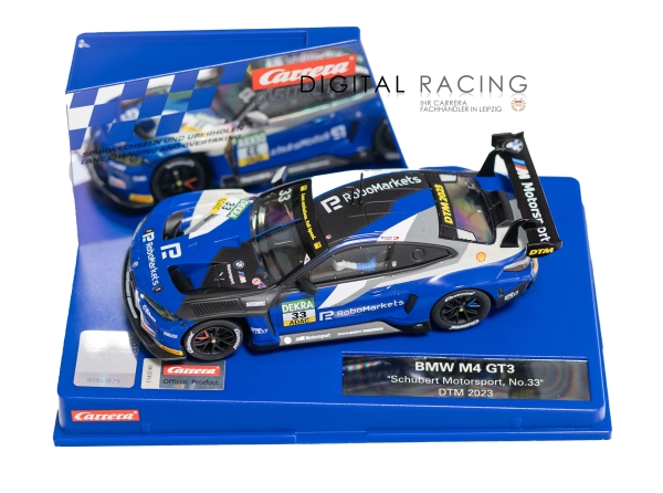 Carrera Digital 132 BMW M4 GT3 &quote;Schubert Motorsport No.33&quote; DTM 2023