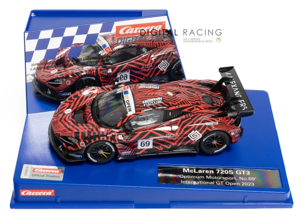 Carrera Digital 132 McLaren 720S GT3 &quote;Optimum Motorsport No.69&quote; International GT Open 2023