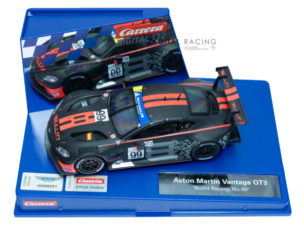 Carrera Digital 132 Aston-Martin Vantage GT3 &quote;Bullitt Racing No.99&quote;