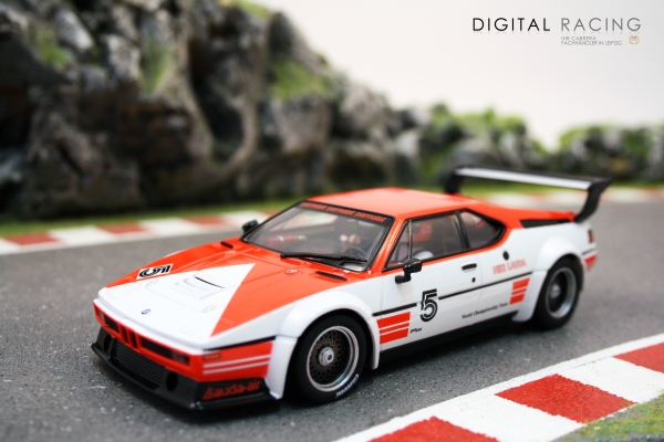Carrera Digital 132 BMW M1 Procar &quote;No.5&quote; Hockenheim 1979