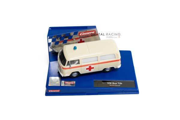 Carrera Digital 132 VW BUS T2b &quote;Krankenwagen Rotes Kreuz&quote;
