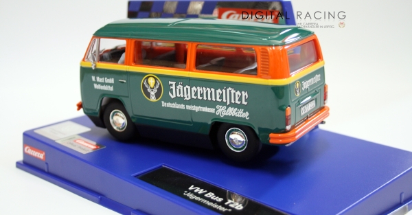 Carrera Digital 132 VW BUS T2b &quote;Jägermeister&quote;