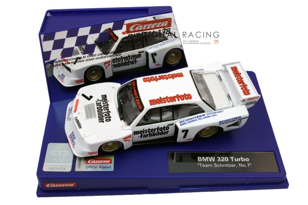 Carrera Digital 132 BMW 320 Turbo Flachbau Team Schnitzer No.7