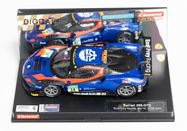 Carrera Digital 124 Ferrari 296 GT3 &quote;Emil Frey Racing No.14&quote; DTM 2023