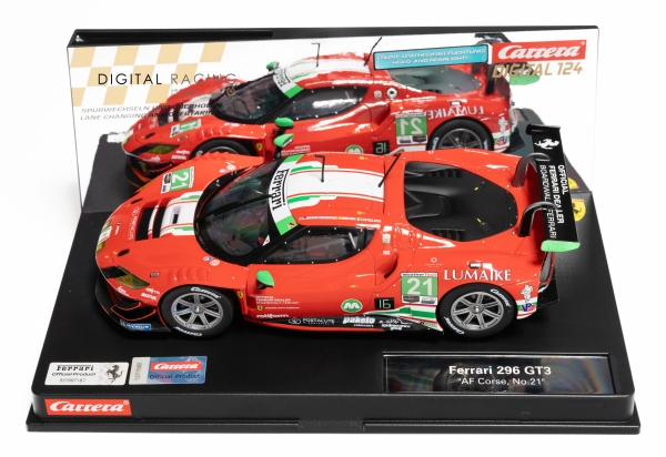 Carrera Digital 124 Ferrari 296 GT3 &quote;AF Corse No.21&quote;