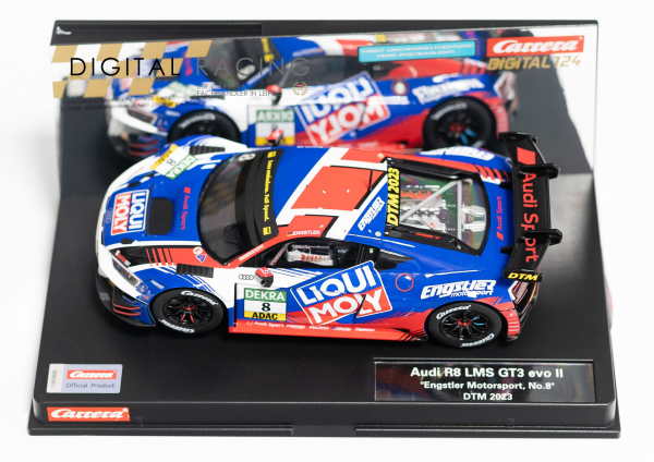 Carrera Digital 124 Audi R8 LMS GT3 evo II &quote;Engstler Motorsport No.8&quote; DTM 2023