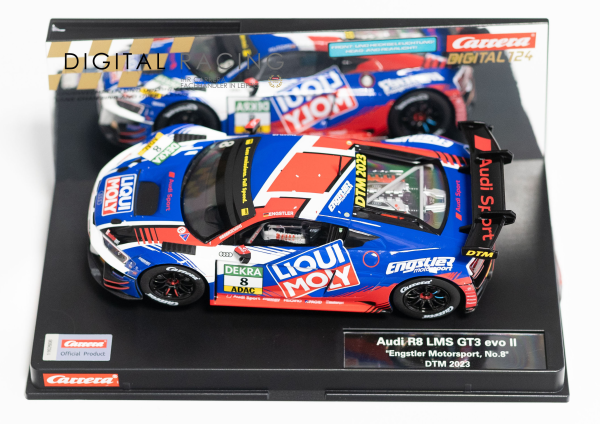 Carrera Digital 124 Audi R8 LMS GT3 evo II Engstler Motorsport No.8 DTM 2023