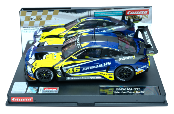 Carrera Digital 124 BMW M4 GT3 Valentino Rossi No.46