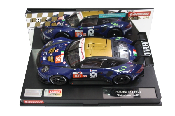 Carrera Digital 124 Porsche 911 RSR &quote;Ebimotors No.80&quote;