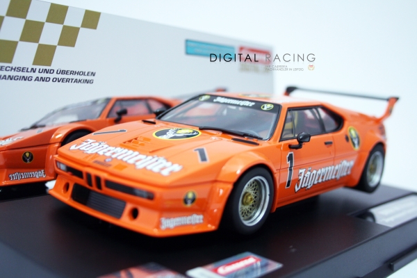 Carrera Digital 124 BMW M1 Procar Jägermeister Racing Team No.1