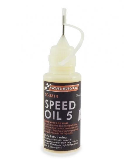 Scaleauto Rennöl Speed Oil 5 für Gleit - und Kugellager (20ml)