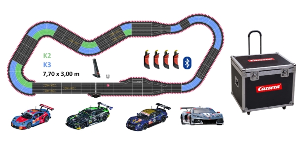 Carrera Digital 124 Startset &quote;Mix'n'Race&quote; Luxury Edition